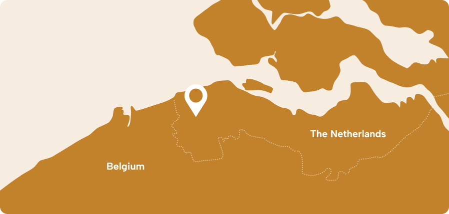 belgium netherlands map
