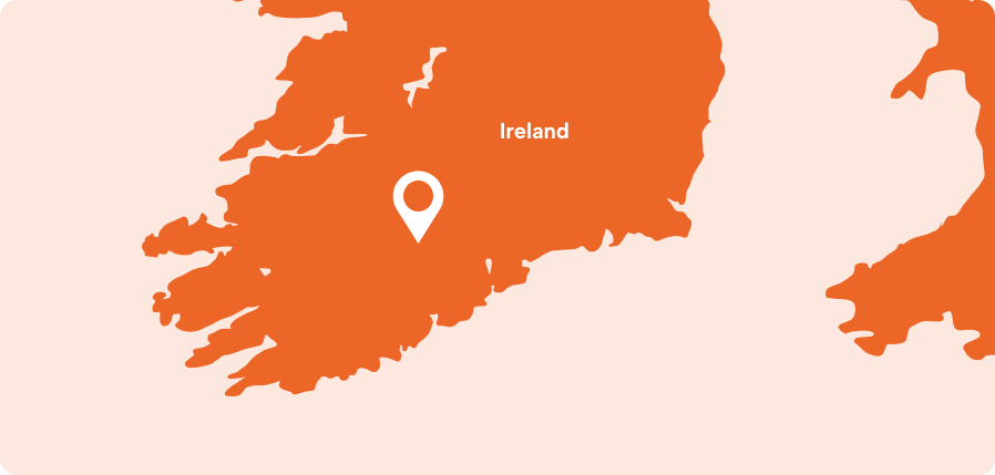 ireland map