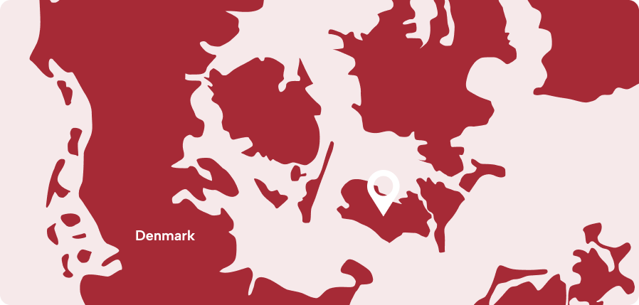 Denmark map